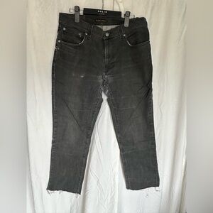 Demo’s Nudies - black waxed washed.